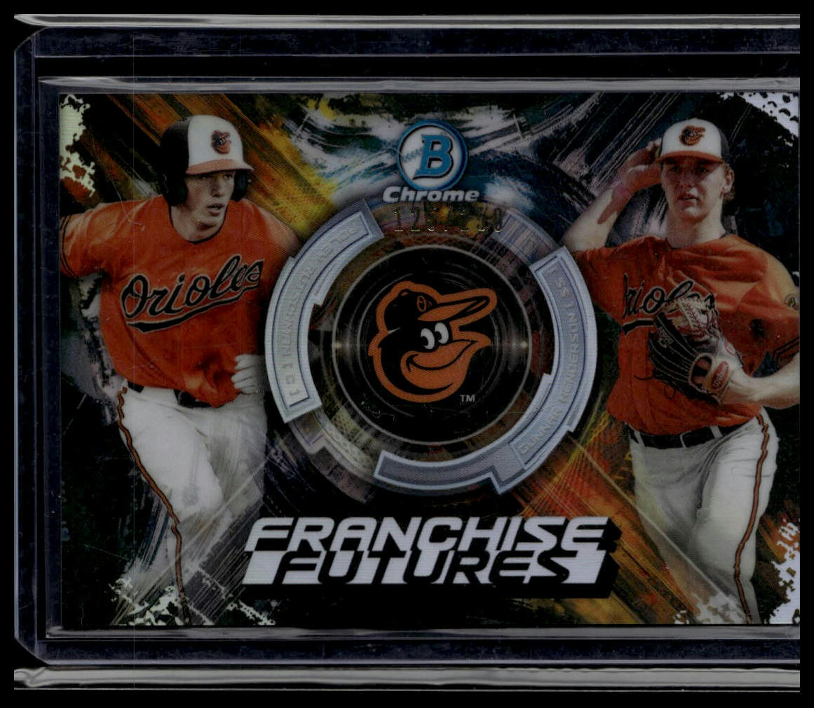 2019 Bowman Draft #FF-RH Rutschman/Henderson Franchise Futures Refractor /250