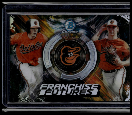2019 Bowman Draft #FF-RH Rutschman/Henderson Franchise Futures Refractor /250