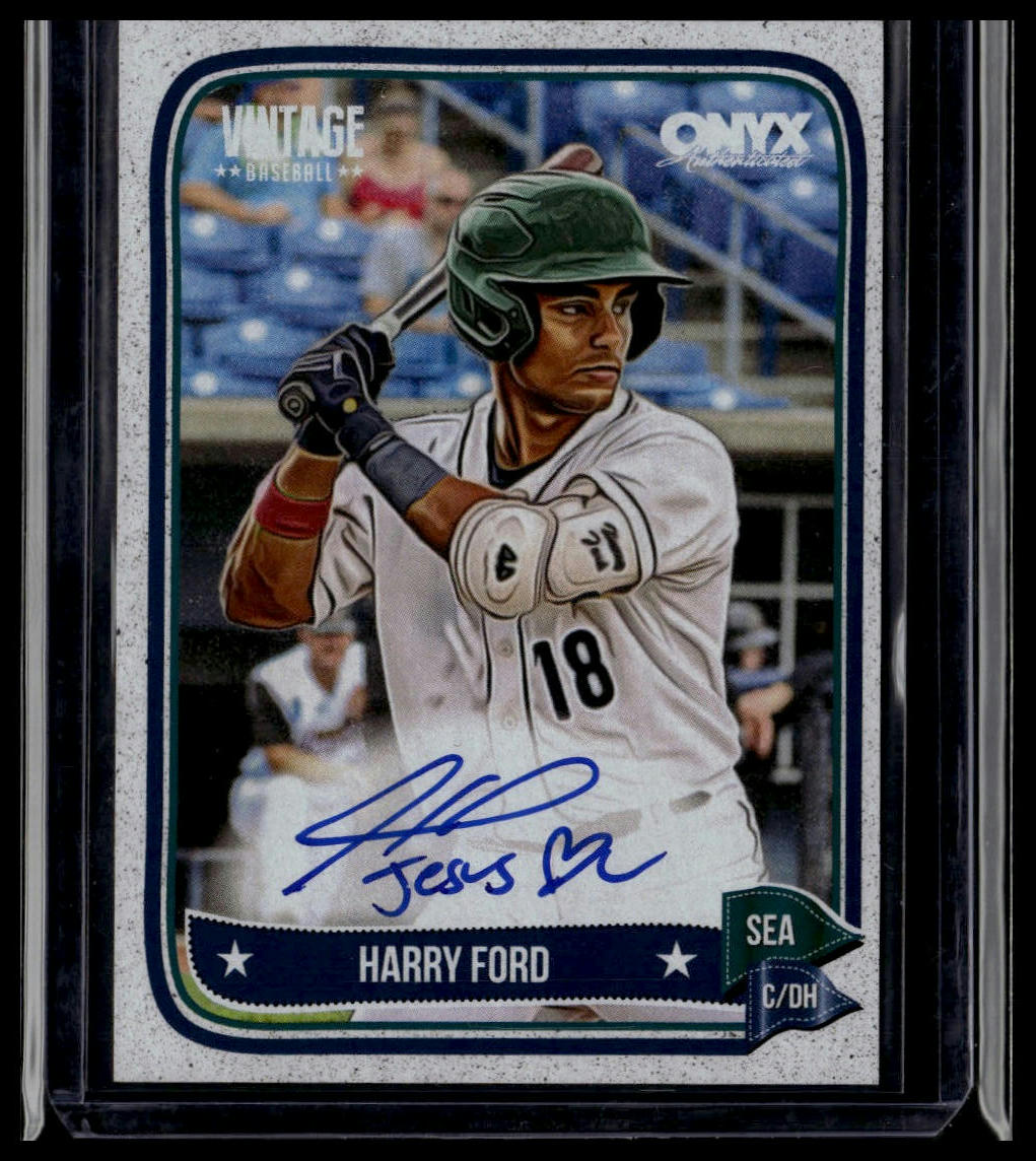2024 Onyx Vintage #VAHAFO Harry Ford Autographs