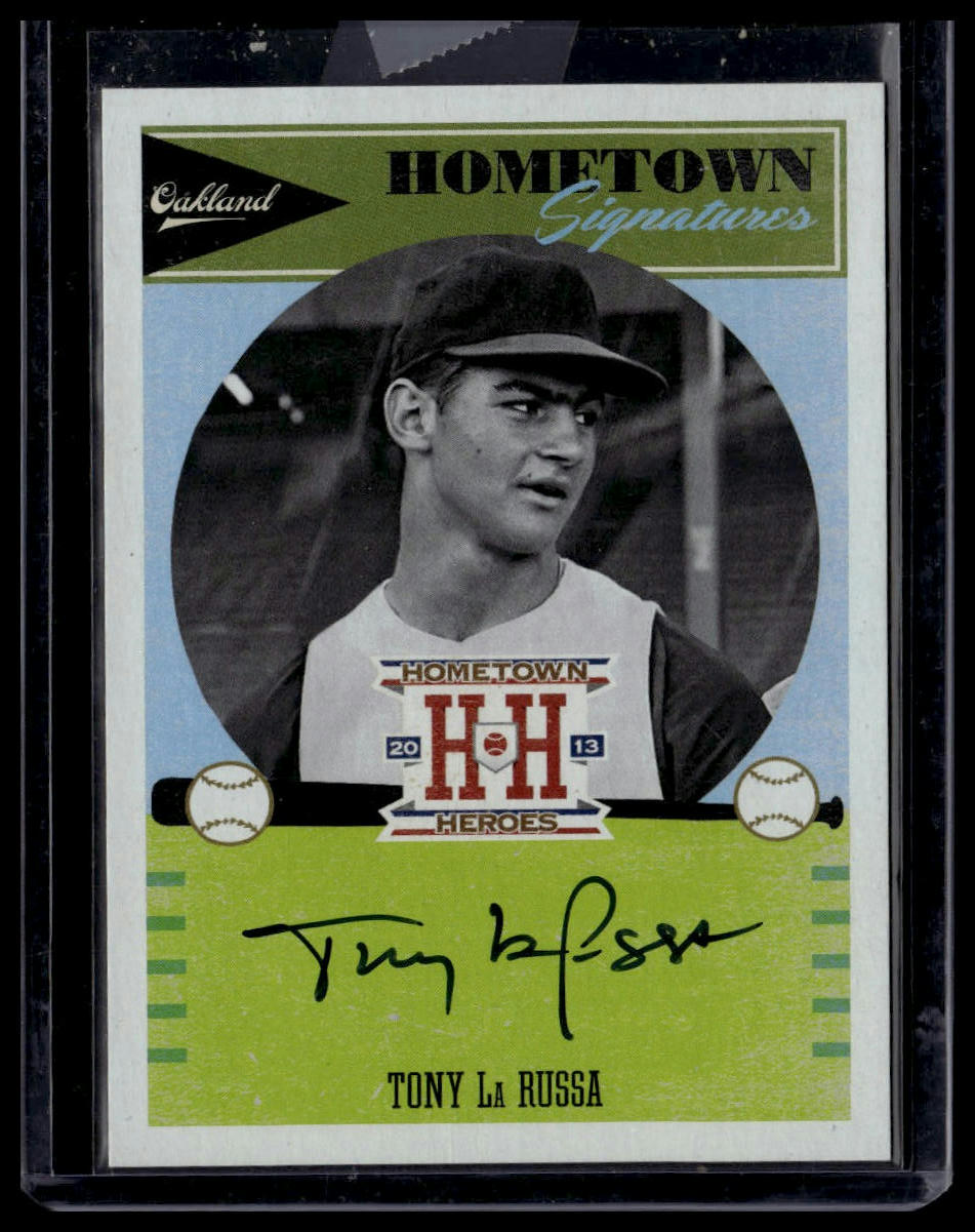 2013 Panini Hometown Heroes #HSTL Tony LaRussa Hometown Signatures