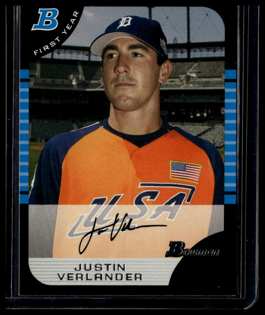 2005 Bowman Draft Picks & Prospects #BDP129 Justin Verlander