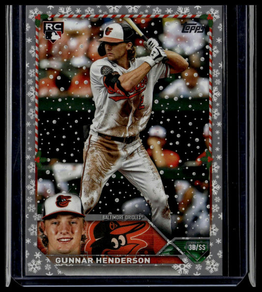 2023 Topps Holiday #H4 Gunnar Henderson Metallic