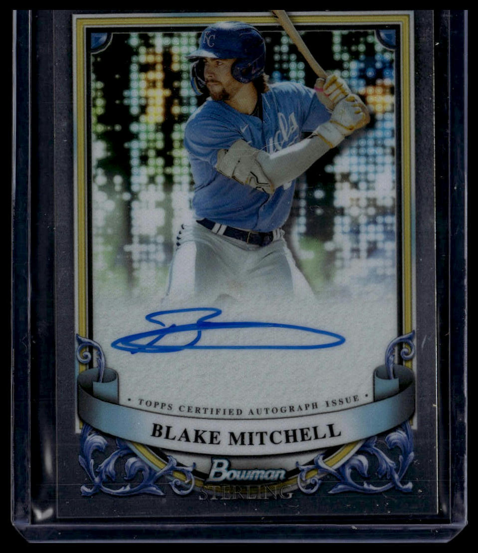 2024 Bowman Sterling #PA-BM Blake Mitchell Prospect Autographs