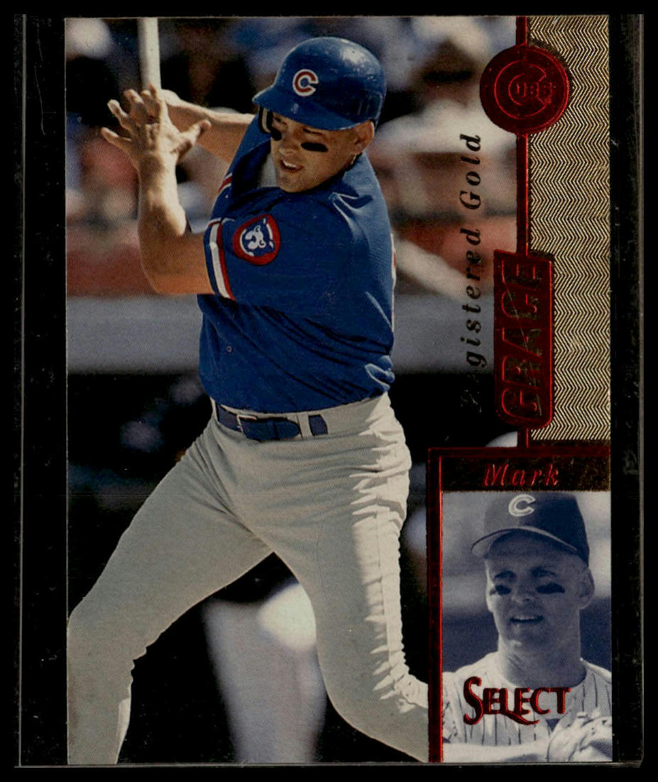 1997 Select #37 Mark Grace Registered Gold