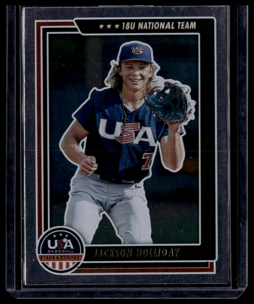 2022 Panini Stars & Stripes USA Baseball #57 Jackson Holliday Longevity