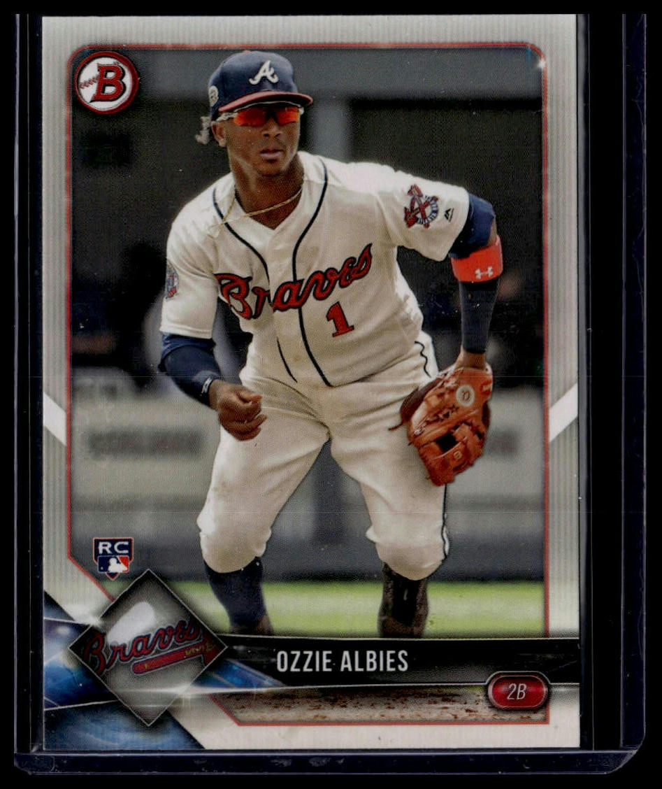 2018 Bowman #62 Ozzie Albies
