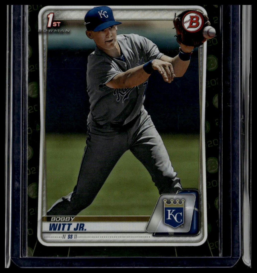 2020 Bowman #BP-25 Bobby Witt Jr. Prospects Camo Base