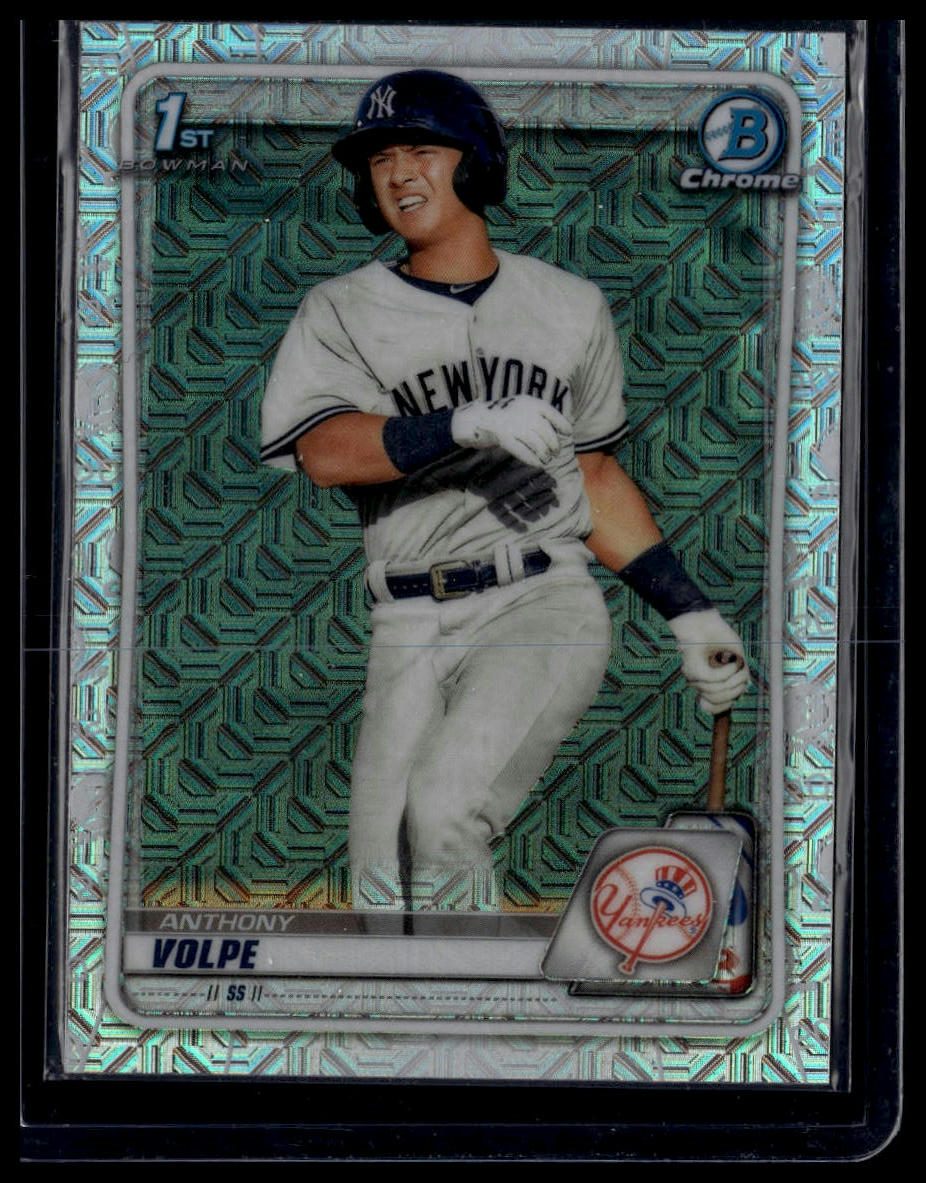 2020 Bowman #BCP-139a Anthony Volpe Chrome Prospects Mojo Refractor
