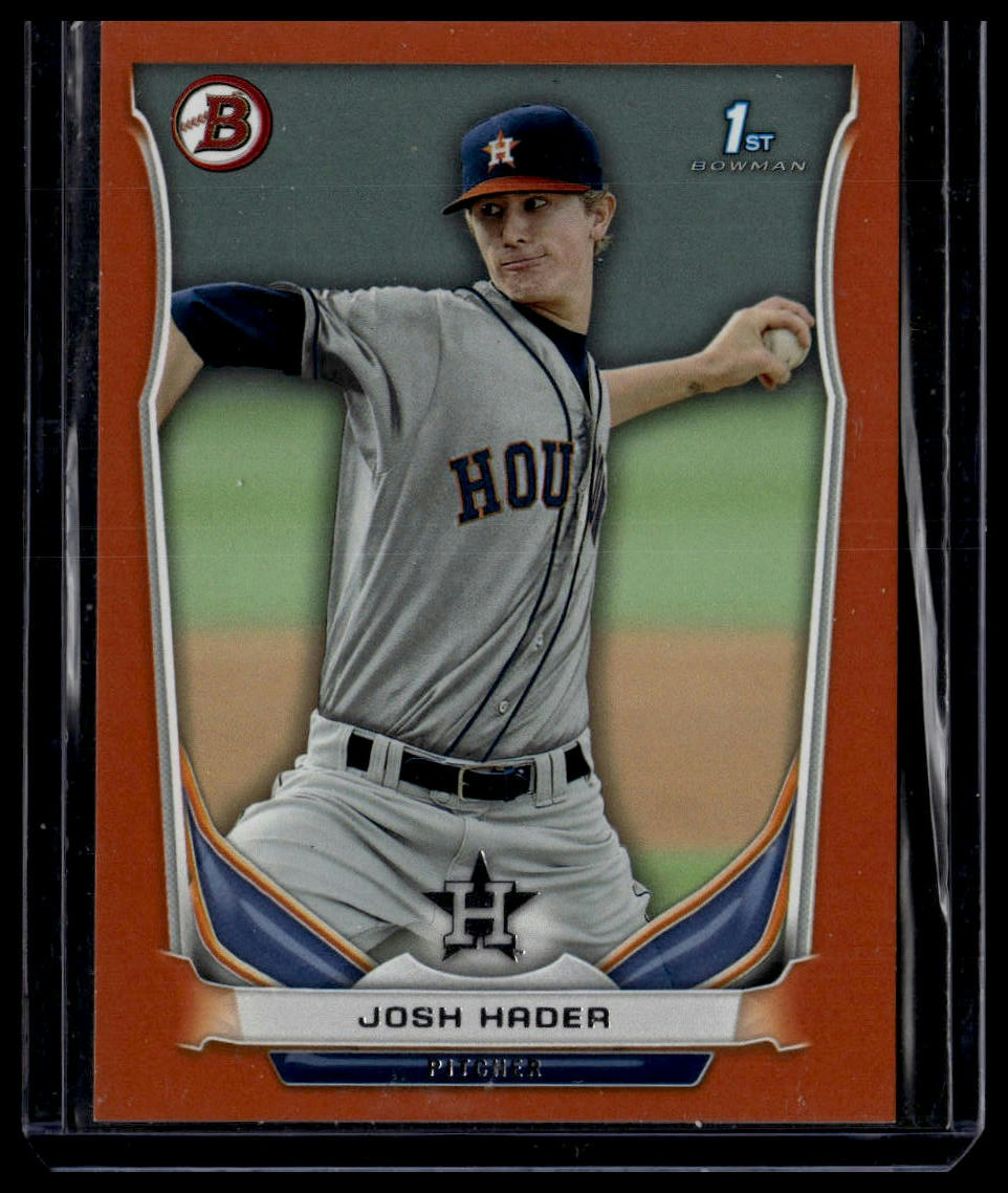 2014 Bowman #BP69 Josh Hader Prospects Orange #/250