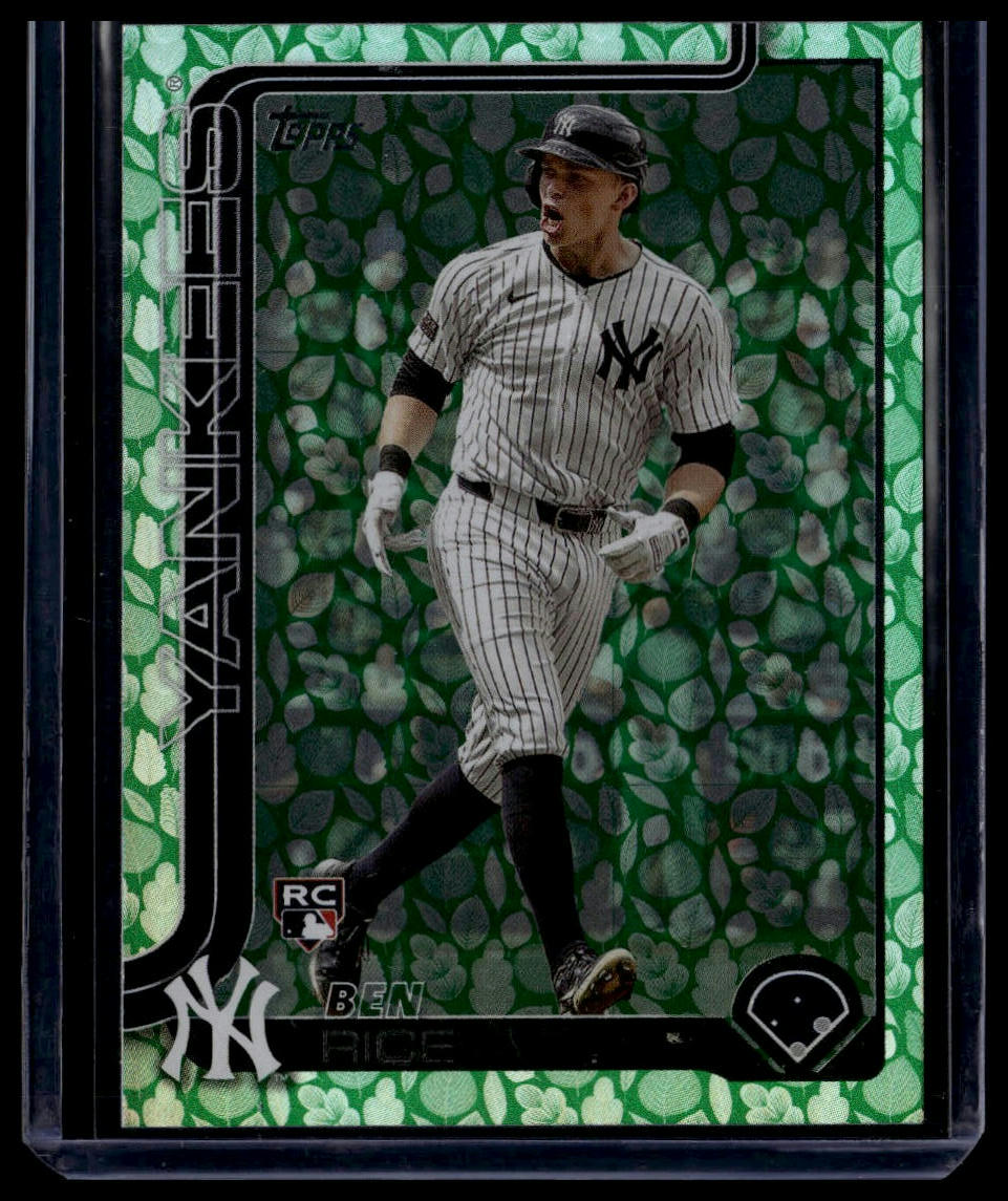 2025 Topps #337 Ben Rice Holiday Eggs