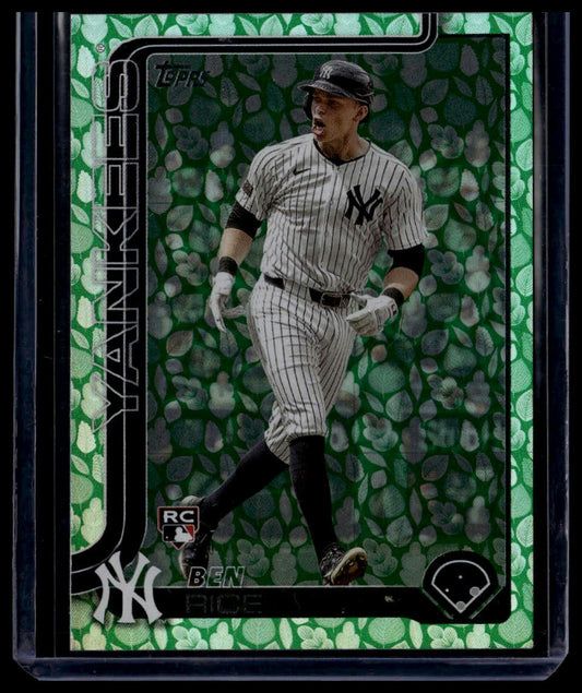 2025 Topps #337 Ben Rice Holiday Eggs