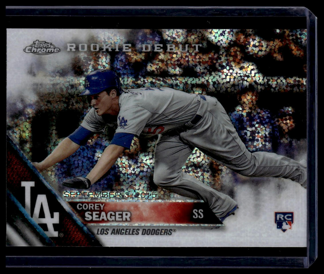 2016 Topps Chrome Update #HMT41 Corey Seager