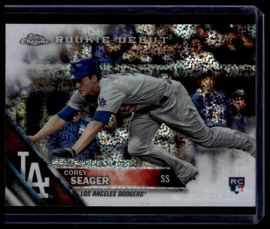 2016 Topps Chrome Update #HMT41 Corey Seager