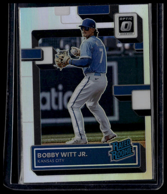 2022 Donruss Optic #98 Bobby Witt Jr. Holo Prizm