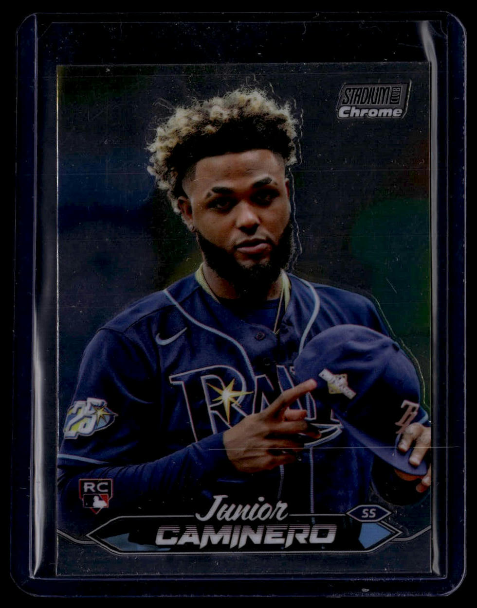 2024 Stadium Club #223 Junior Caminero Chrome