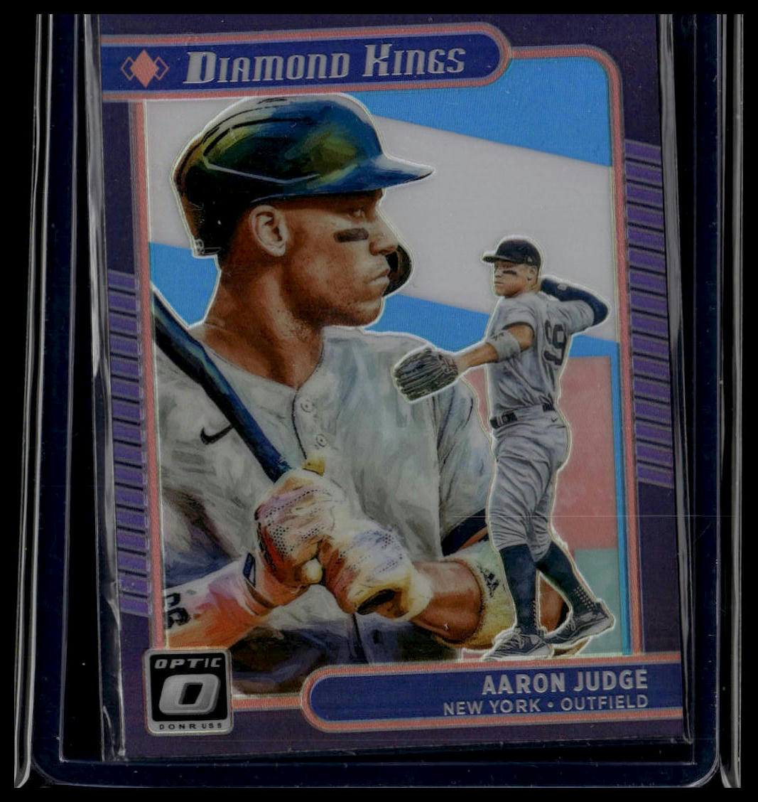 2021 Donruss Optic #2 Aaron Judge Carolina Blue & White