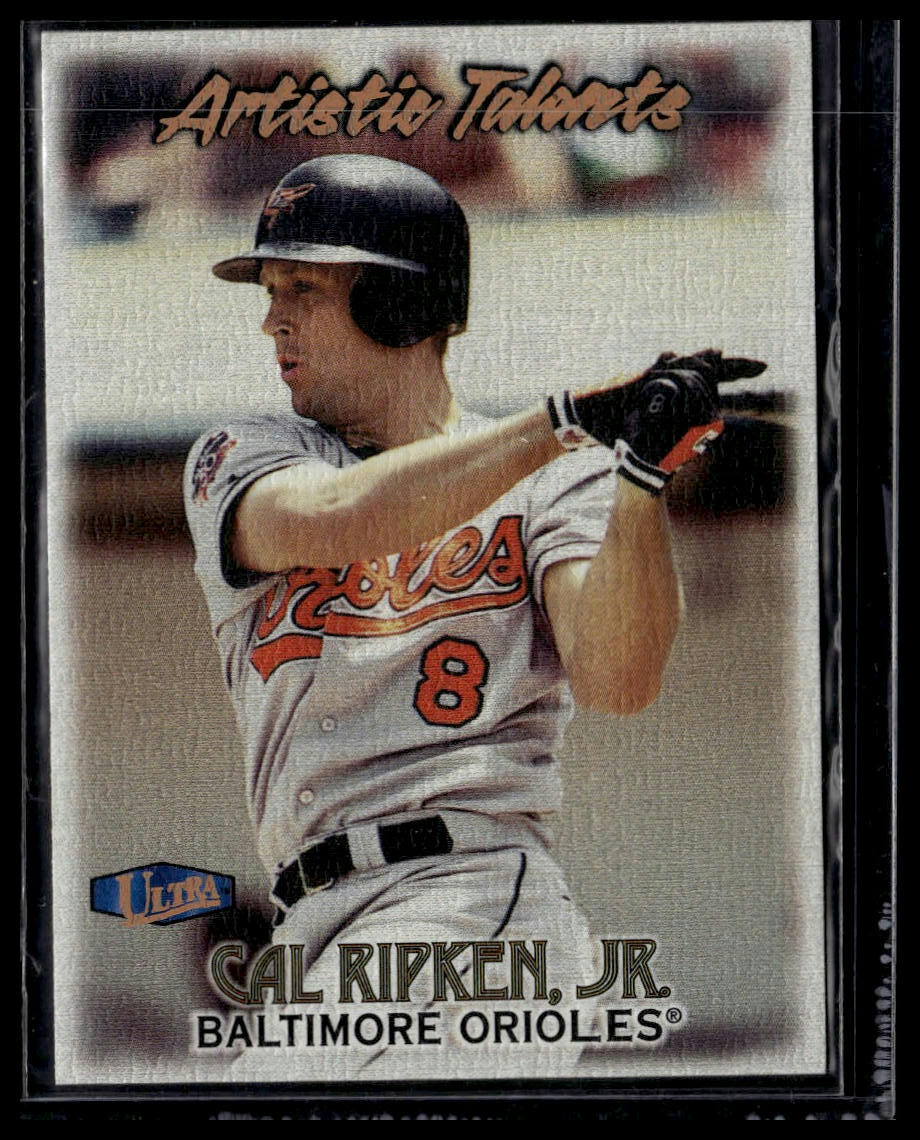 1998 Ultra #5 AT Cal Ripken, Jr. Artistic Talents