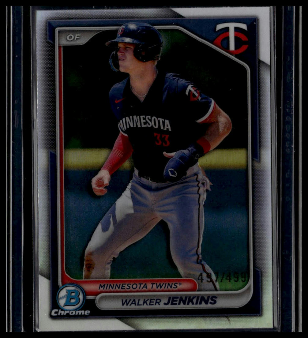 2024 Bowman Chrome #BCP-204 Walker Jenkins Prospects Refractors #/499