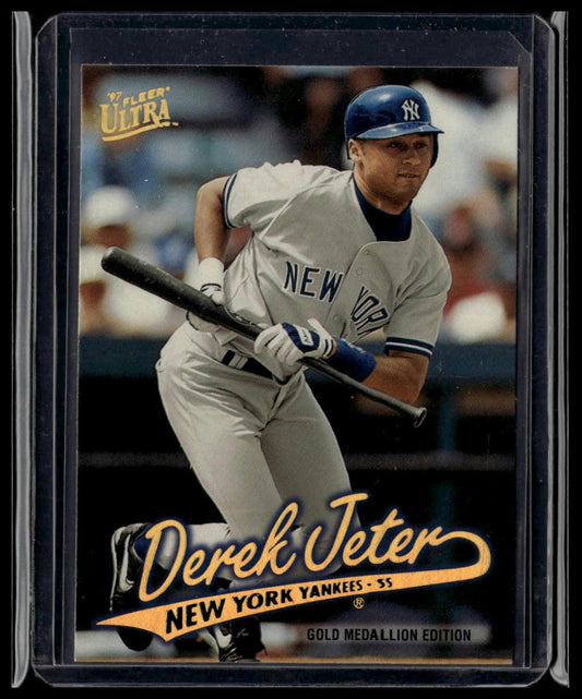 1997 Ultra #G99 Derek Jeter Gold Medallion