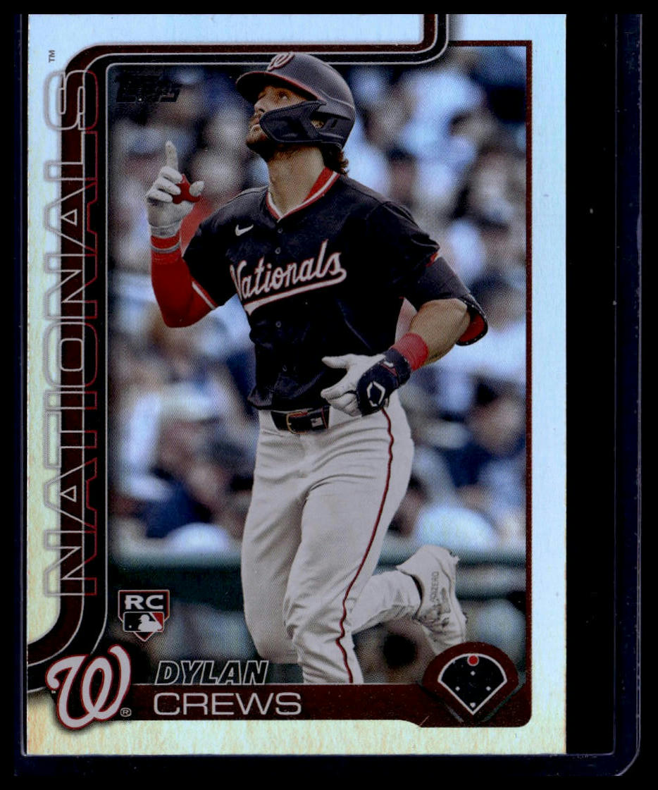 2025 Topps #74 Dylan Crews Rainbow Foil