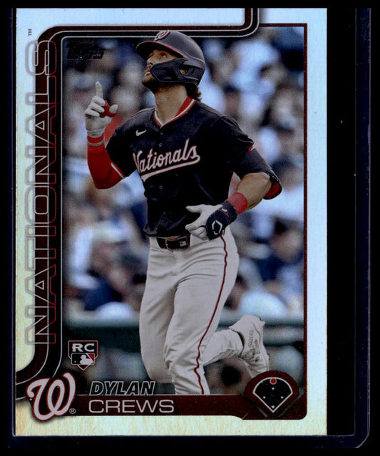 2025 Topps #74 Dylan Crews Rainbow Foil
