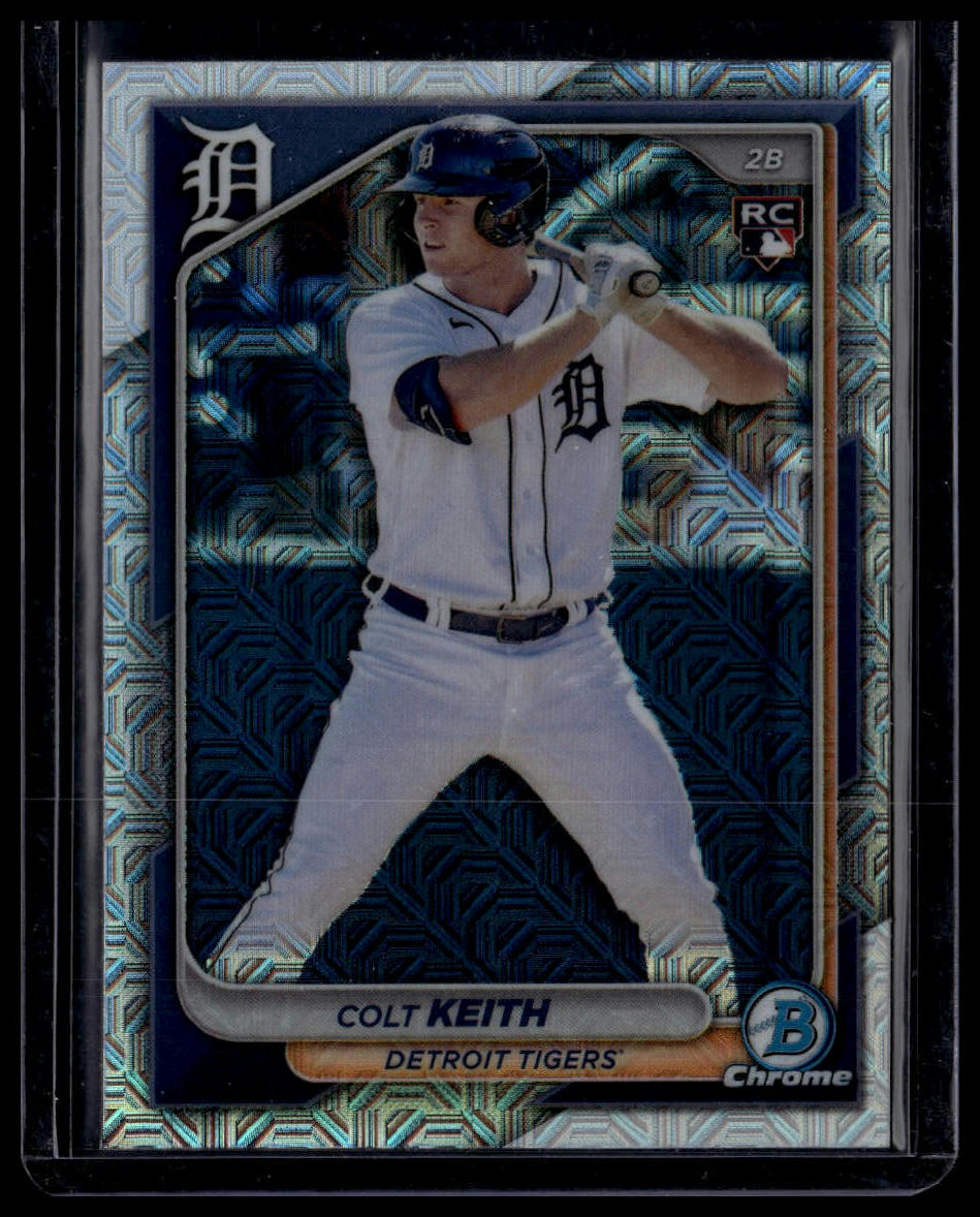 2024 Bowman Chrome #34 Colt Keith Mojo Refractors