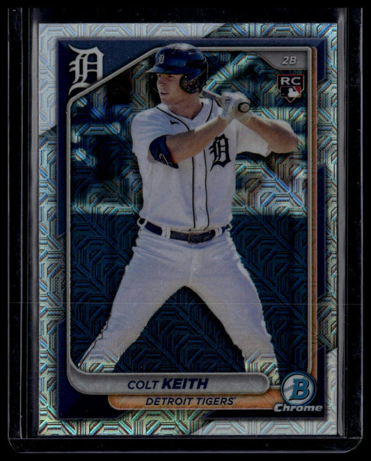 2024 Bowman Chrome #34 Colt Keith Mojo Refractors