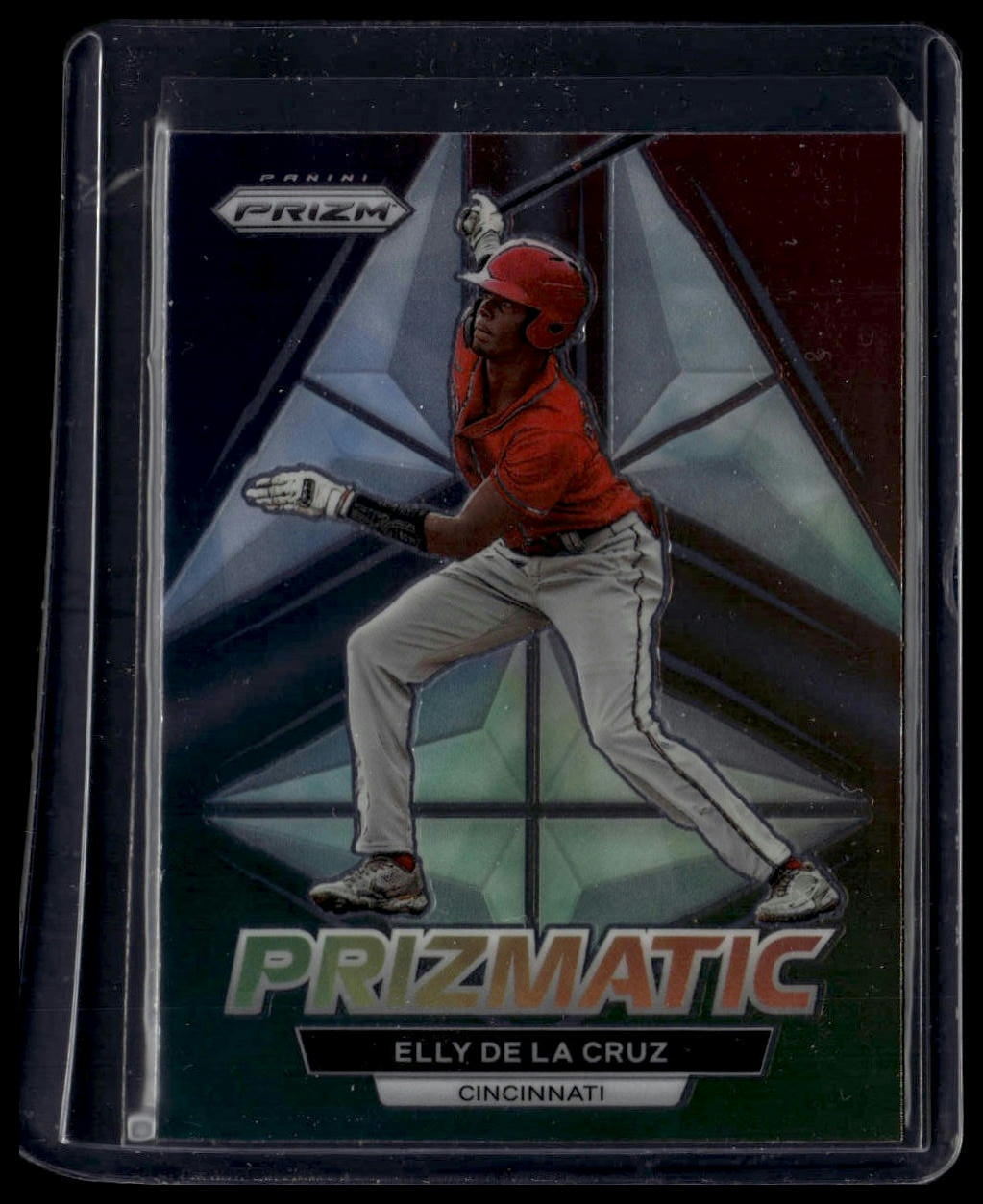 2023 Panini Prizm #P11 Elly De La Cruz Prizmatic