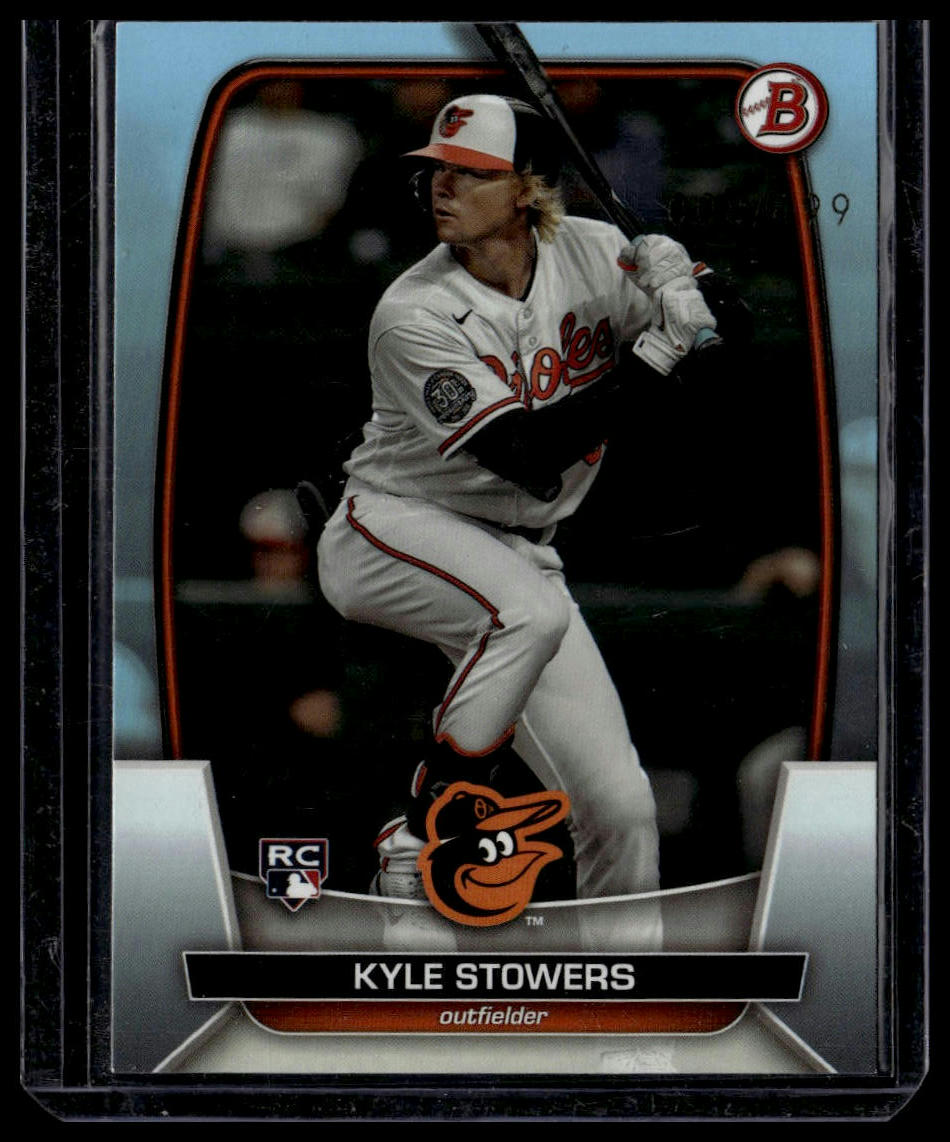 2023 Bowman #56 Kyle Stowers Sky Blue #/499