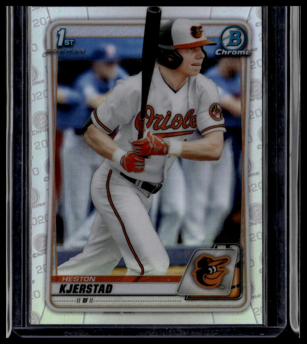 2020 Bowman Draft #BD-122 Heston Kjerstad Chrome Refractor