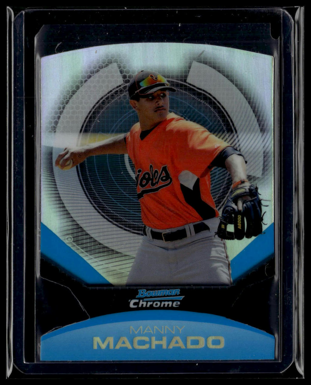 2011 Bowman Chrome #2 Manny Machado Futures Future-Fractors