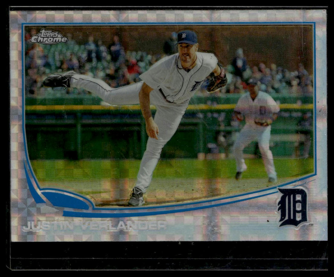 2013 Topps Chrome #150 Justin Verlander X-Fractors