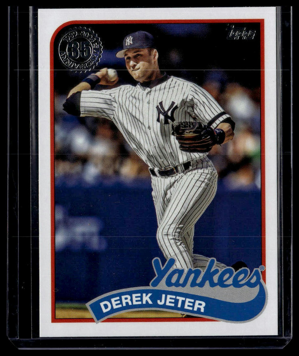 2024 Topps #89B2-7 Derek Jeter 1989 Topps Baseball 35th Anniversary