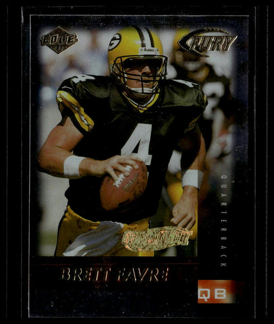 1999 Collector's Edge Fury #46 Brett Favre Gold Ingot