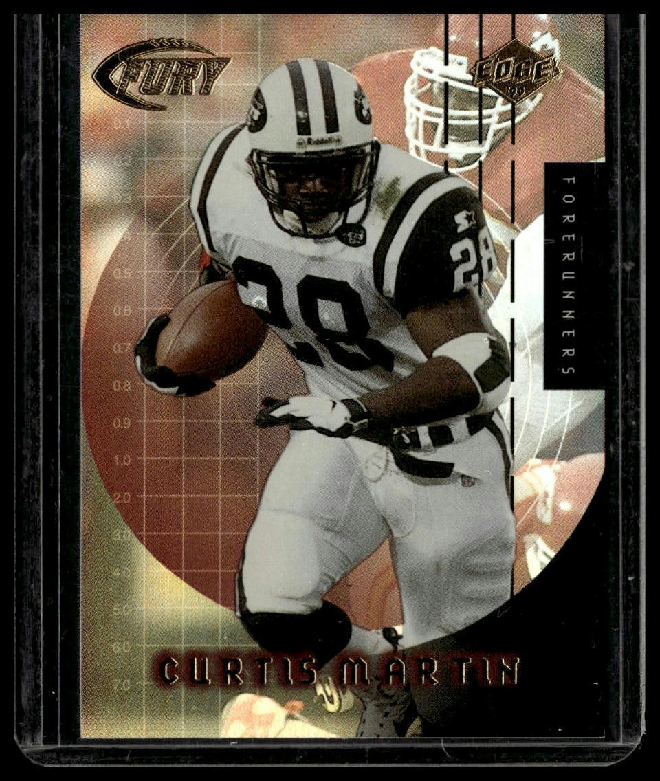 1999 Collector's Edge Fury #F10 Curtis Martin Forerunners