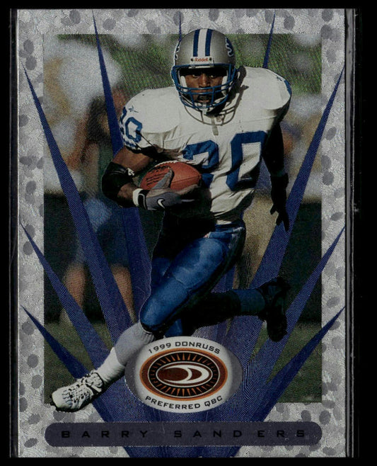 1999 Donruss Preferred QBC #74 Barry Sanders
