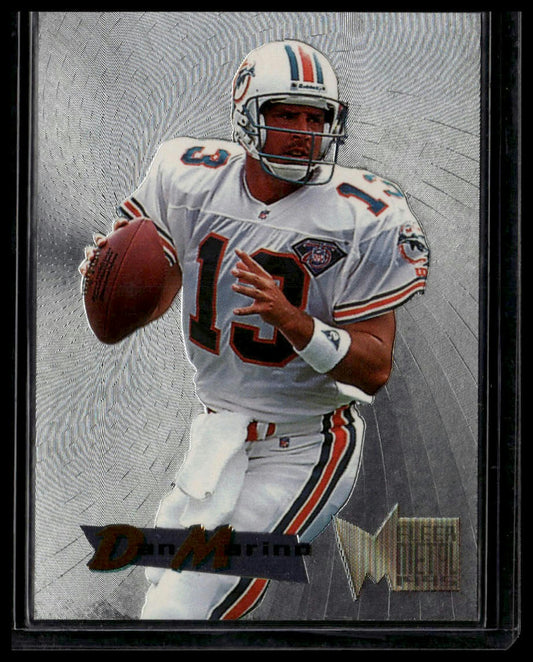1995 Fleer Metal #24 Dan Marino Silver Flashers