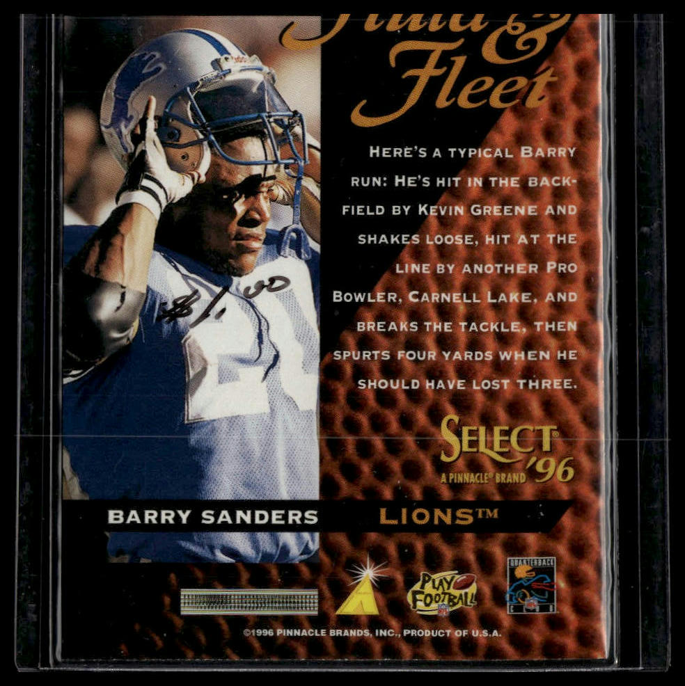 1996 Select #181 Barry Sanders