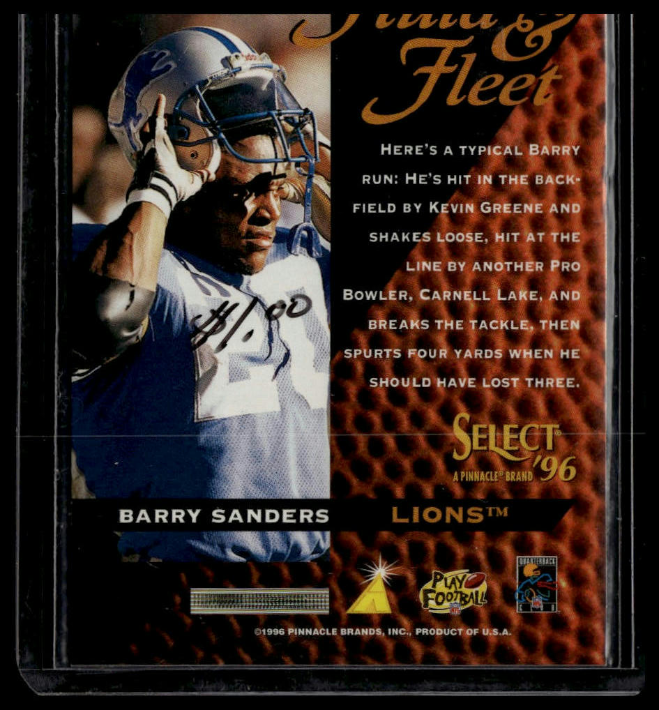1996 Select #181 Barry Sanders