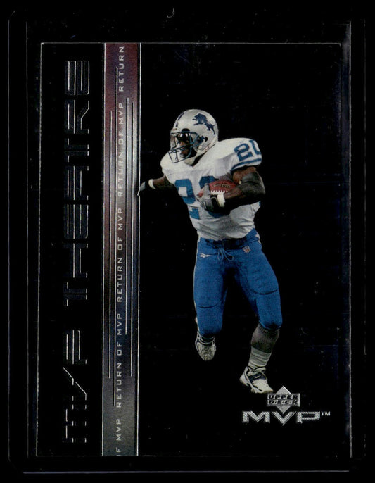 1999 Upper Deck MVP #M11 Barry Sanders MVP Theatre