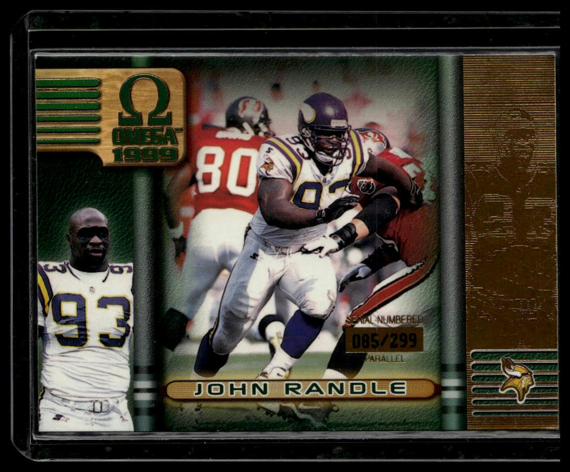 1999 Pacific Omega #135 John Randle Gold #/299