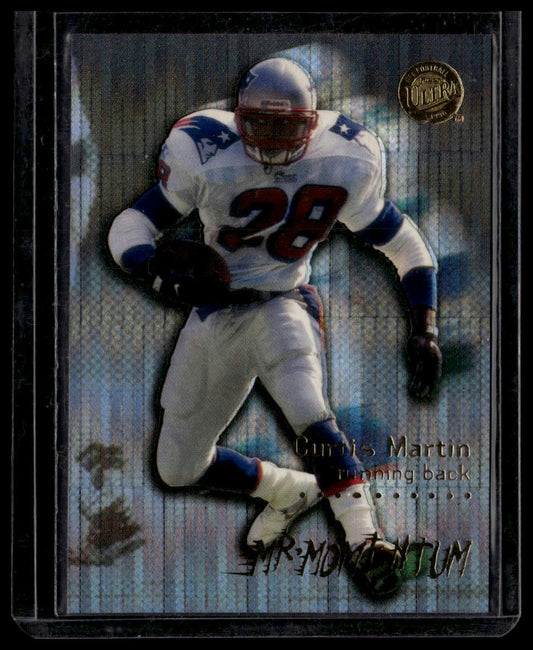 1996 Ultra #9 Curtis Martin Mr. Momentum