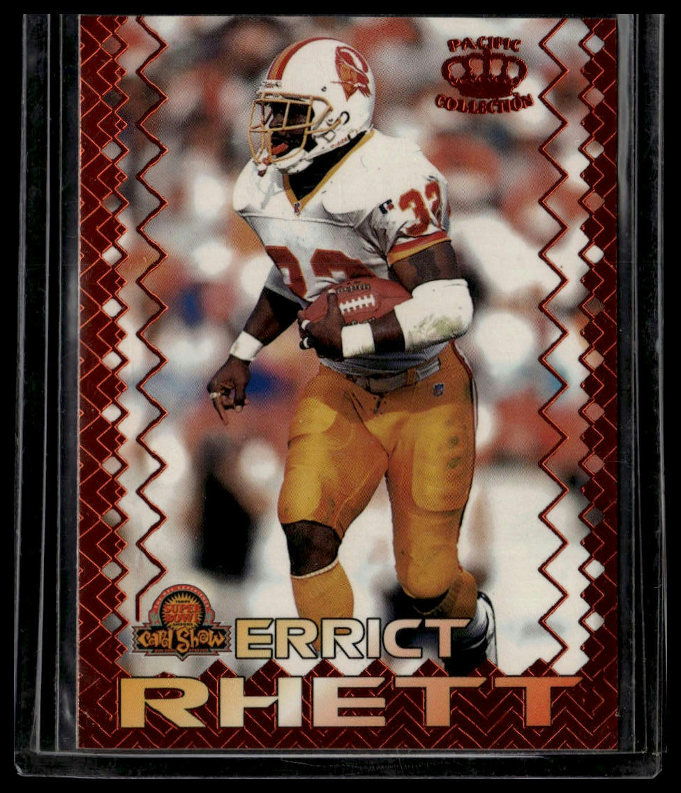 1996 Pacific #4 Errict Rhett Super Bowl Bronze
