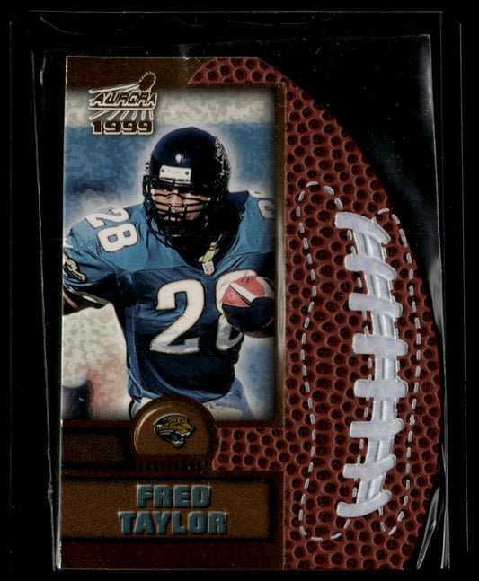 1999 Pacific Aurora #10 Fred Taylor Leather Bound