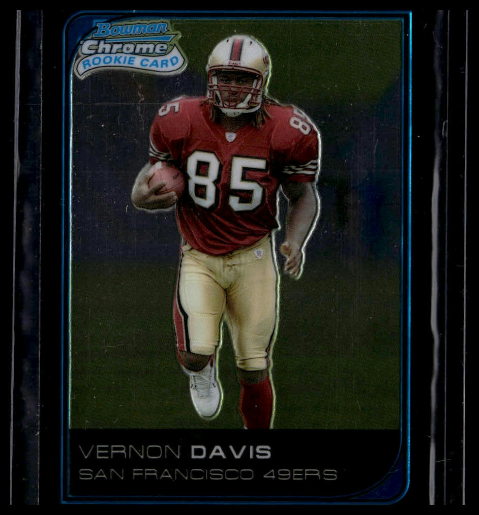 2006 Bowman Chrome #225 Vernon Davis