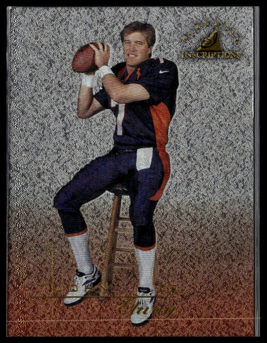 1997 Pinnacle Inscriptions #7 John Elway