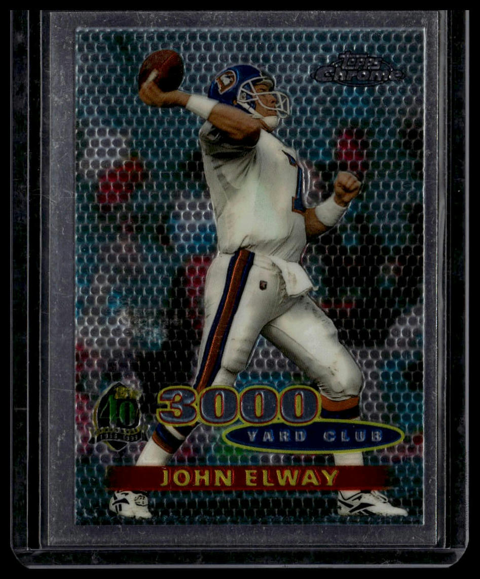 1996 Topps Chrome #133 John Elway