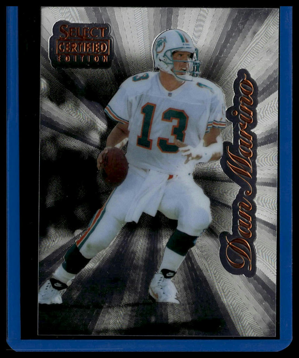1996 Select Certified #55 Dan Marino Premium Stock