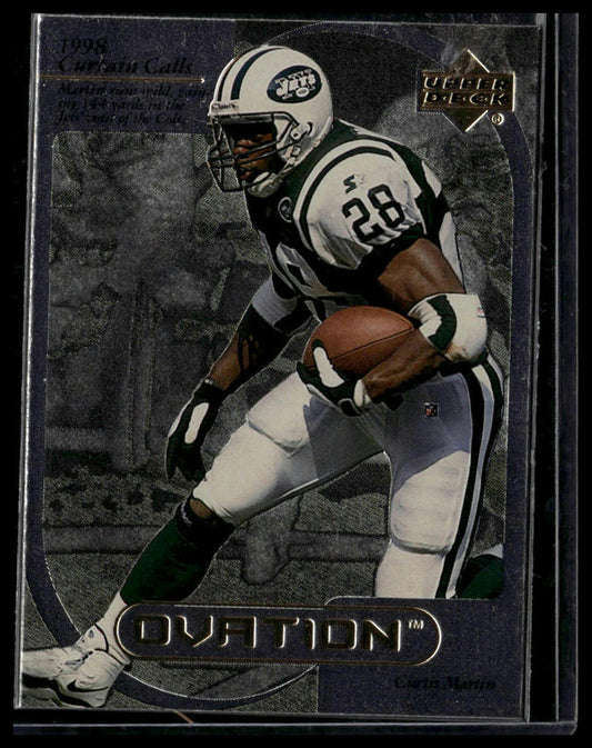 1999 Upper Deck Ovation #CC19 Curtis Martin Curtain Calls