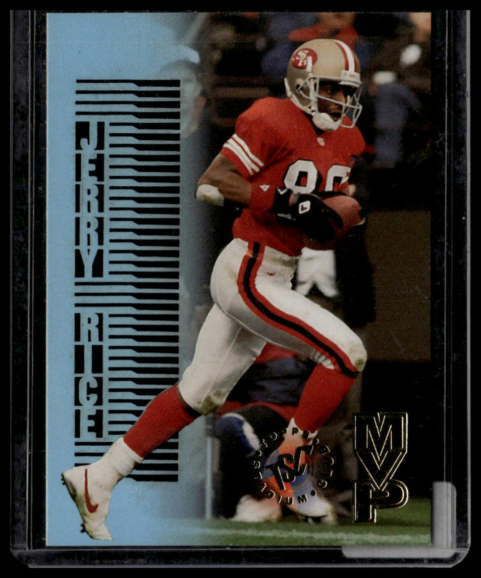 1995 Stadium Club #MVP1 Jerry Rice MVPs Members Only